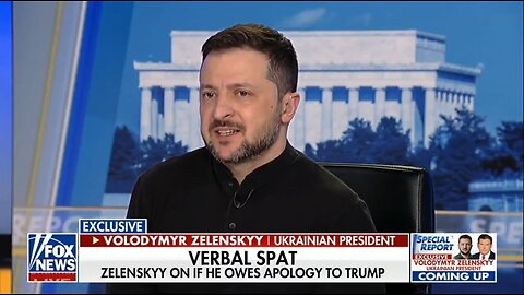 Zelensky Refuses to Apologize For Disrespecting Trump