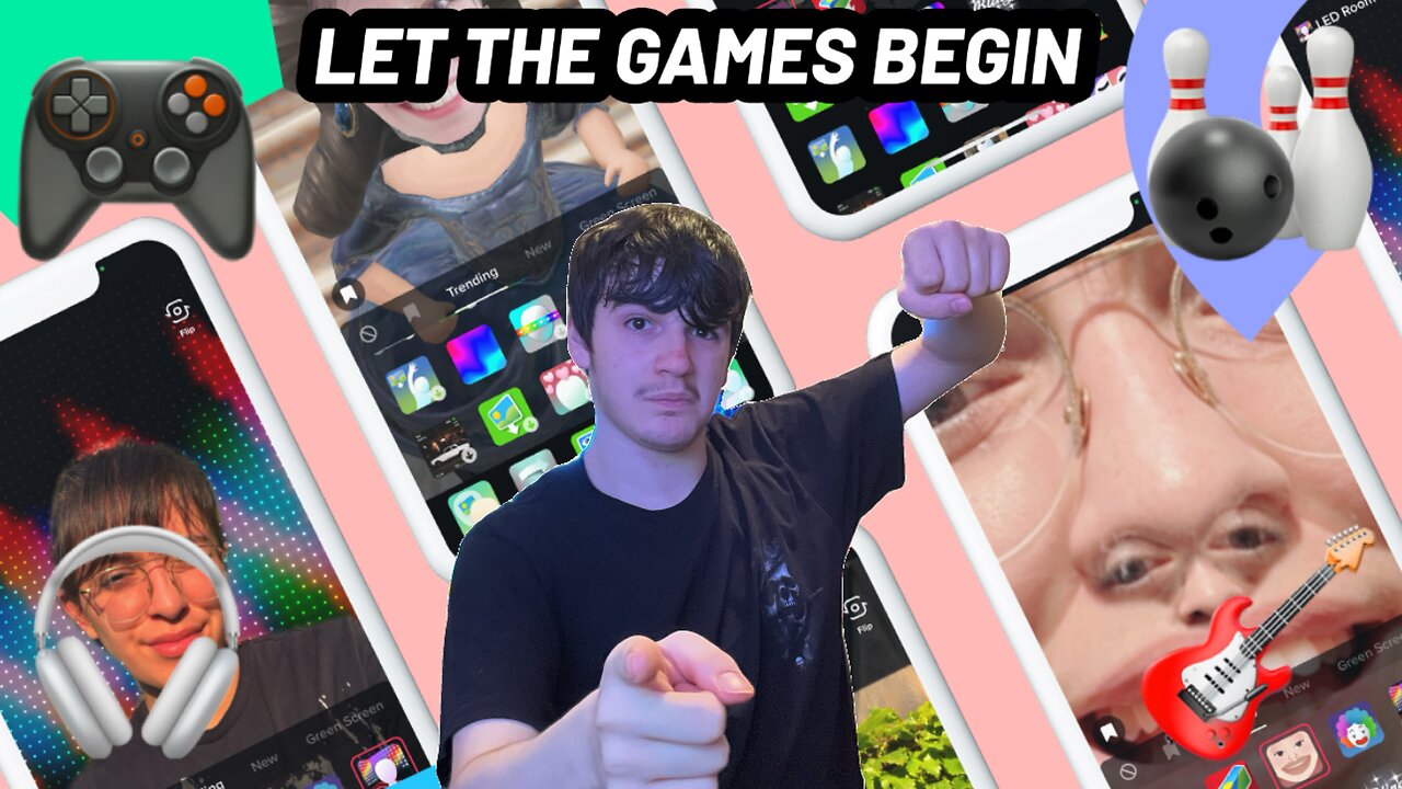 Playing TikTok Games and Trying to Score on All Games!