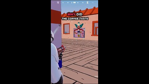 Why did the coffee taste bad? #fortnite #humor #funny