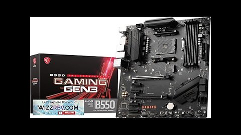 MSI B550 Gaming GEN3 Gaming Motherboard (AMD Ryzen 5000 Series AM4 DDR4 Review