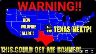 RED WARNING Is Texas the NEXT wildfire target.