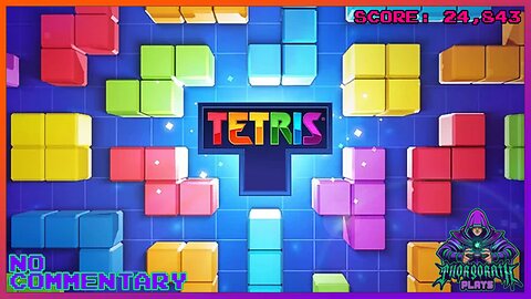 Thorgorath Plays - TETRIS (1984), Score - 24,843 (No Commentary)