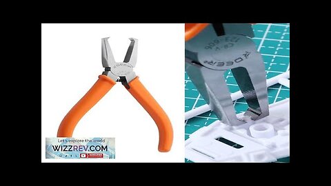 Plastic Cutting Pliers 90 Degree Double-Edged CR-V Tip Cutter Nipper with 4/6/8/10mm Review