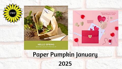 January 2025 Paper Pumpkin Kit!!