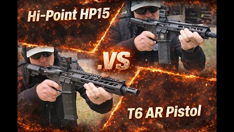 Hi-Point HP15 vs T6 AR Pistol – Battle of the Budget AR Pistols