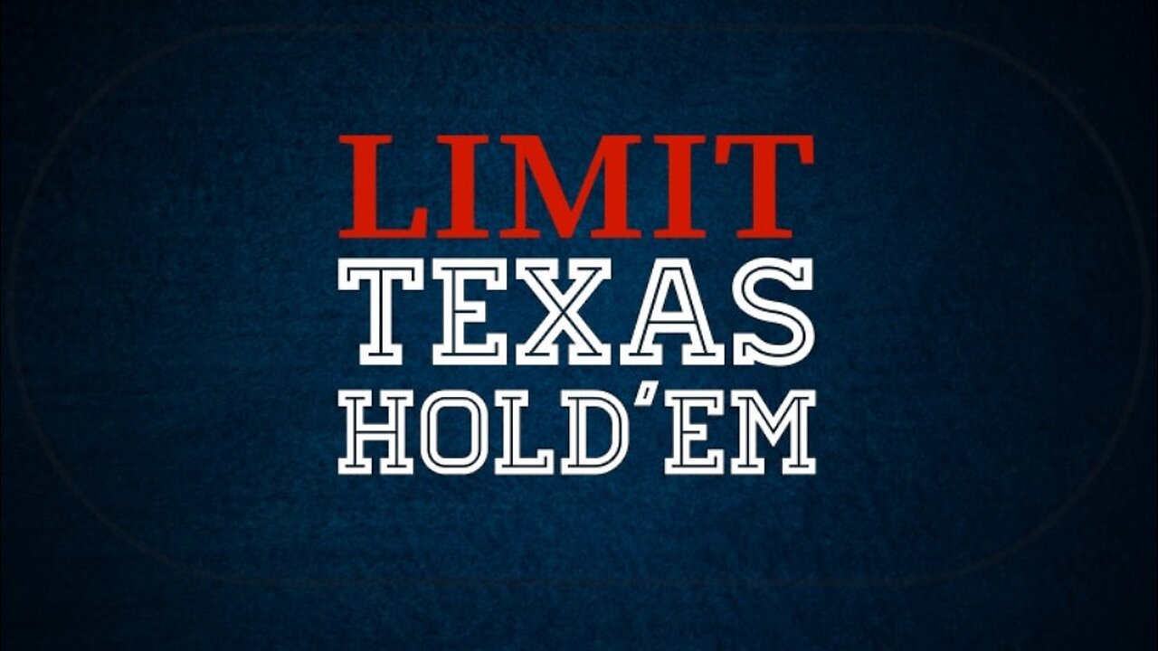 NO-LIMIT IS ABOUT AGGRESSION. LIMIT IS ABOUT PATIENCE.