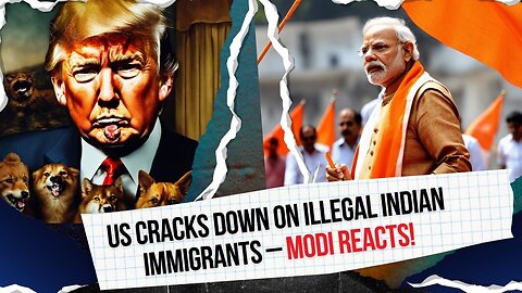 US Cracks Down on Illegal Indian Immigrants – Modi Reacts!