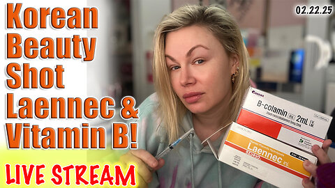 Live Korean Beauty Shot aka Laennec & Vitamin B, AceCosm.com and code Jessica10 Saves you money