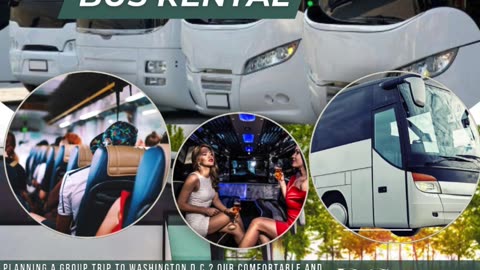DC Charter Bus Rental – Comfortable & Reliable Group Travel