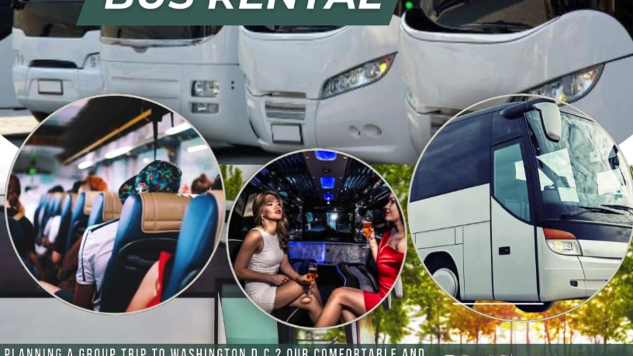 DC Charter Bus Rental – Comfortable & Reliable Group Travel