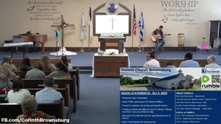 Corinth 10-5-2025: Message by Teen Challenge