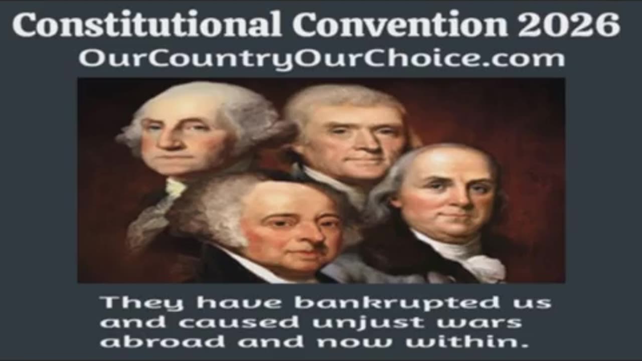 Thomas Jeffersons § Invitation to Freedom § - Constitutional Convention 2026 Free Invite Video.mp4