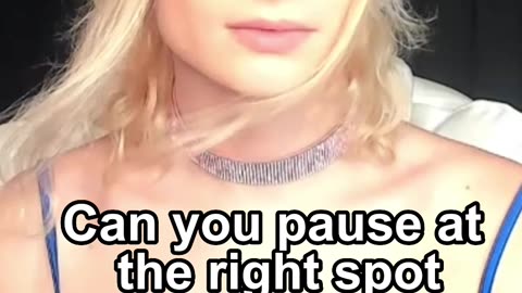 Can you pause at the right spot