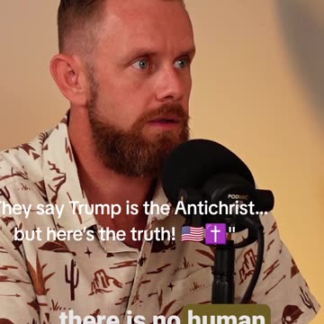 They say Trump is the Antichrist… but here’s the truth! 🇺🇸✝️"