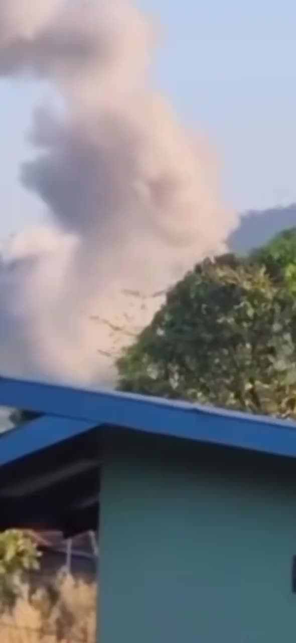 Thai army launches airstrikes on casino amid heavy clashes along Thai-Cambodian border.