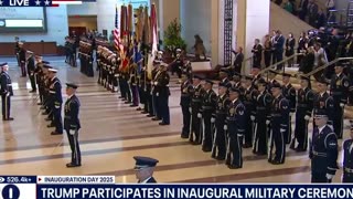 TRUMP INAUGURAL MILITARY CEREMONY - MILITARY IS THE ONLY WAY 2025-01-21 LIVE RAW UNFILTERED