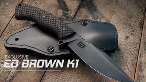 Ed Brown K1 Knife Designed by Jason Knight