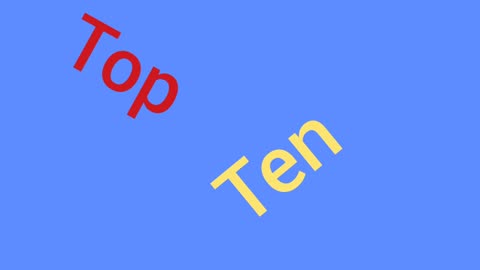 Amazing TOP TEN