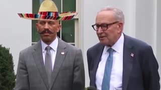 Trump Posts AI Video MOCKING Dem Leaders Schumer & Jeffries