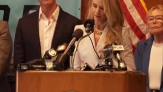 Gavin Newsome’s bimbo wife has a really bad case of TDS…