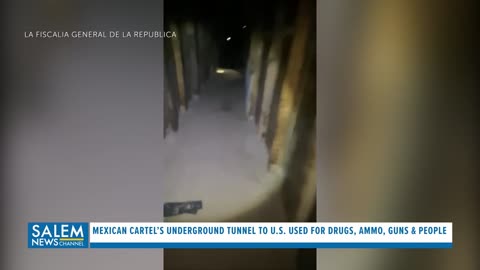 Mexican Cartel’s Underground Tunnel To U.S. Used For Drugs, Ammo, Guns & People