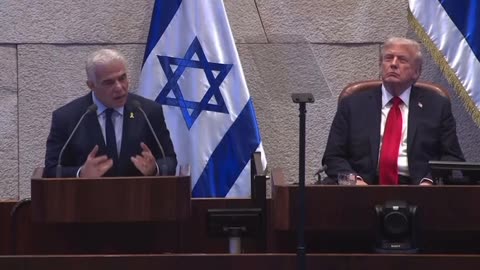 Yair Lapid, Israel's opposition leader says to Israel protesters | They are rewriting history right before your eyes.