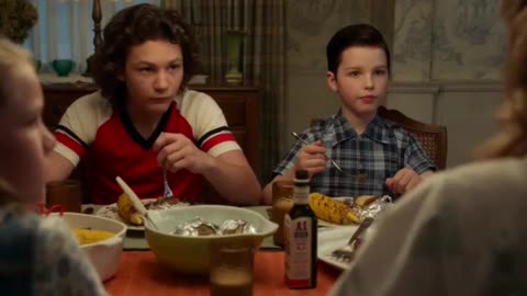 Sheldon vs. Christianity: the dinner debate