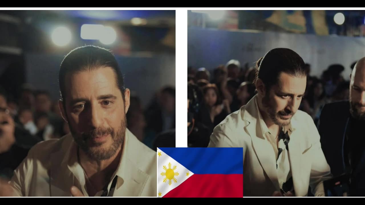 Jonathan Roumie in the Philippines- More video footage with him at the awesome event in Manilla
