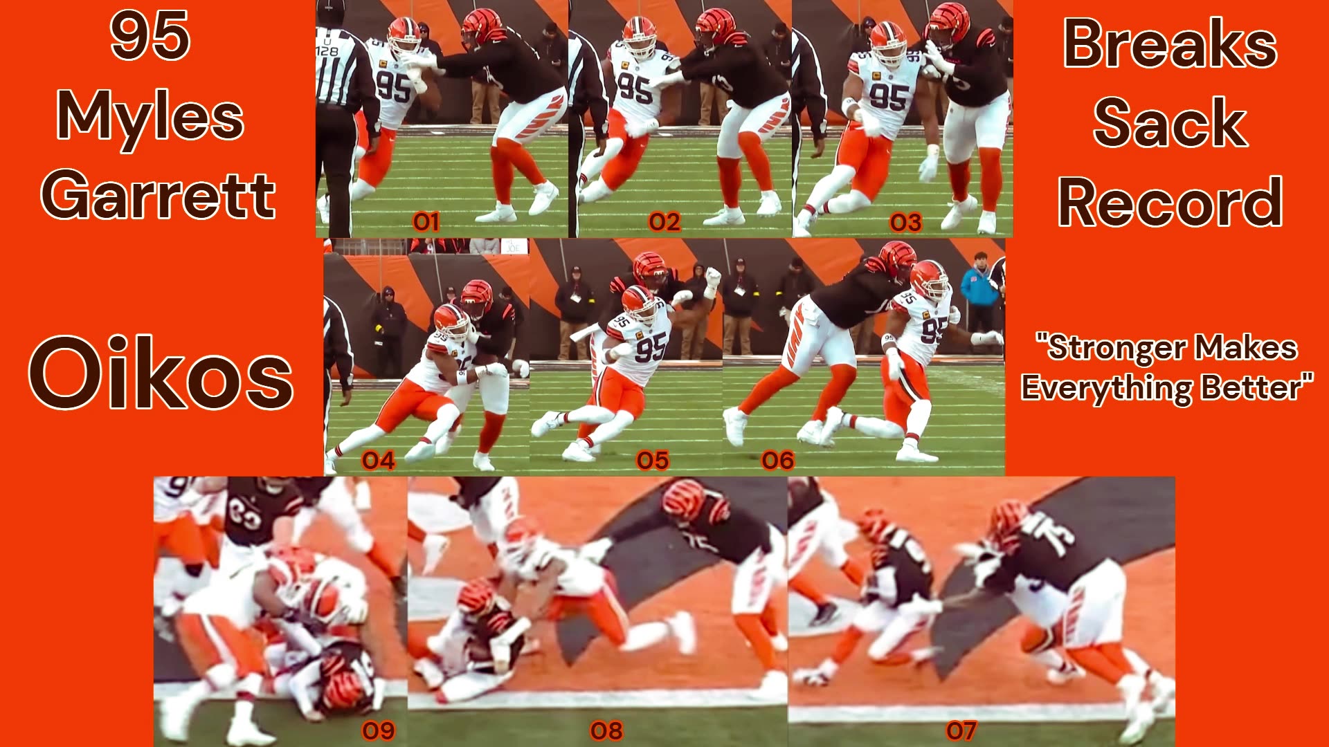 Prototype 699: Football Ad pitch for Oikos: Myles Garrett