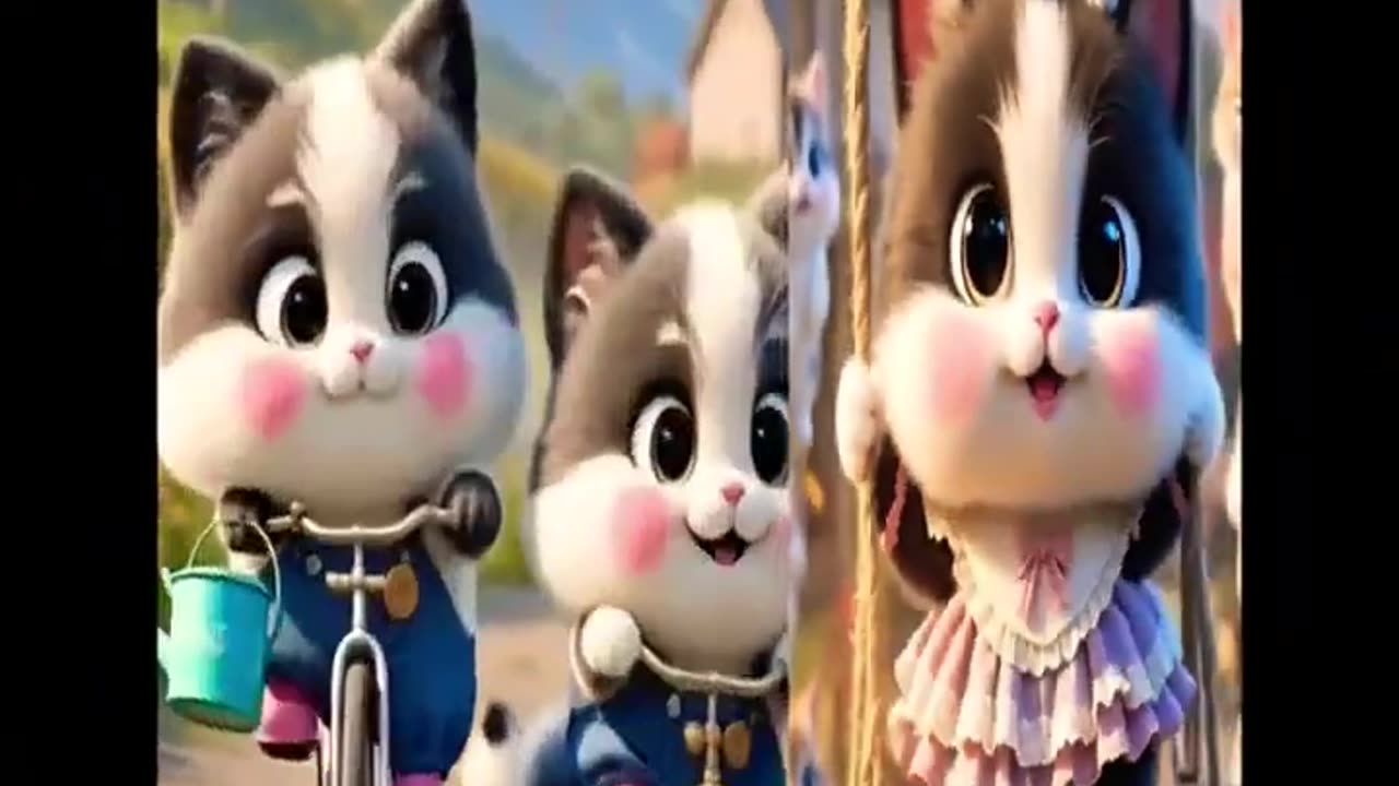 We ride a bike together and have fun.