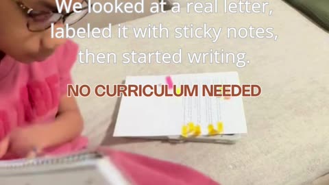 Day 2: Writing without curriculum 📚❌