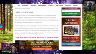 Whispers of the Craft Episode 66- The Wiccan Broom: What Your Besom Really Does