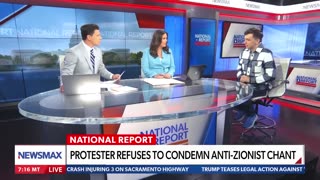 Newsmax: Independent Journalist Exposes Professional Anti-Israel Protesters