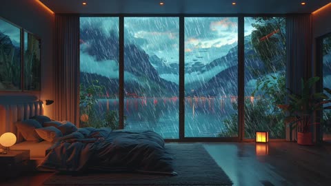 Vacation Getaway Rain Night