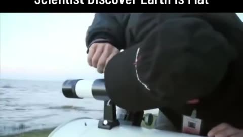 Using a laser experiment, a scientist is shocked to discover that Earth is indeed flat!