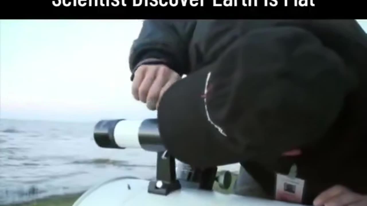 Using a laser experiment, a scientist is shocked to discover that Earth is indeed flat!