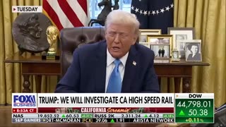 Trump ready to investigate California high speed rail after delays