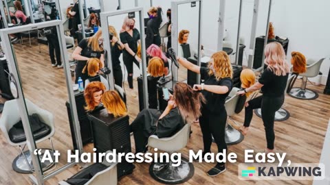 Beginner Haircutting Courses live online created by Hairdressing Made Easy