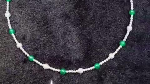 GN-20241227-01 Natural Chrysoprase Boutique Necklace Hot Selling Designer Crafted Handmade Necklace