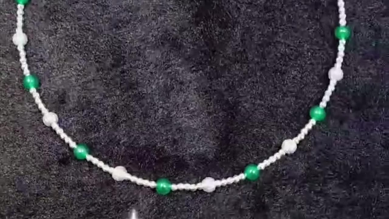 GN-20241227-01 Natural Chrysoprase Boutique Necklace Hot Selling Designer Crafted Handmade Necklace