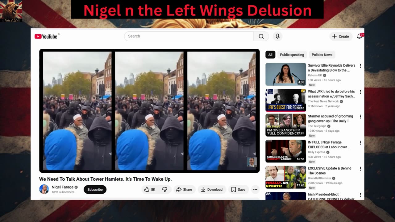 Nigel n the Left Wings Delusion