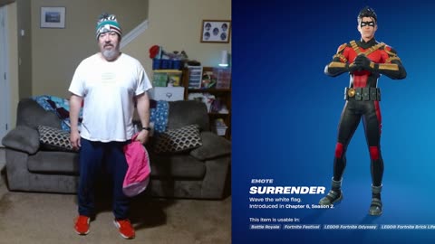 FFG Dance Fortnite Emotes Surrender