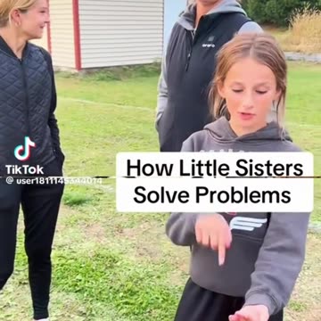 how little sister solves the problem