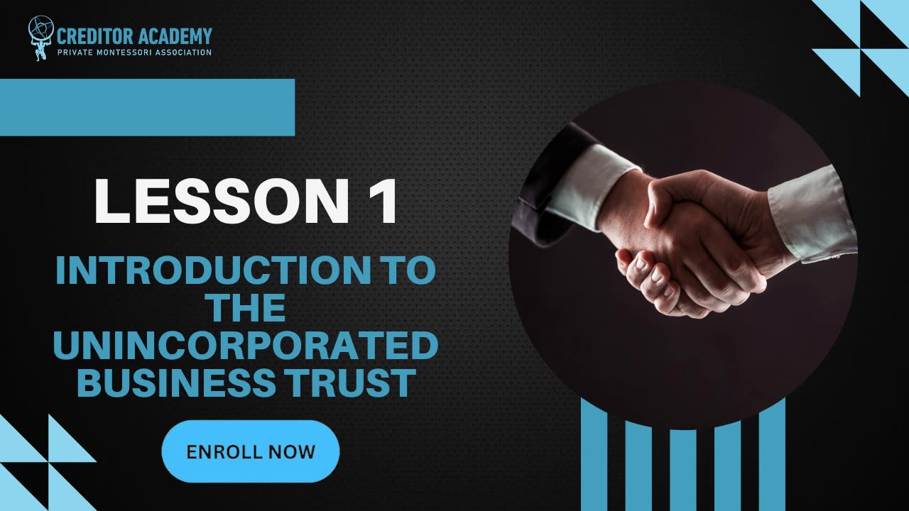 Introduction to the Unincorporated Business Trust form