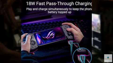 ASUS ROG Tessen Mobile Gaming Controller For Android Phones – Foldable, Compact,