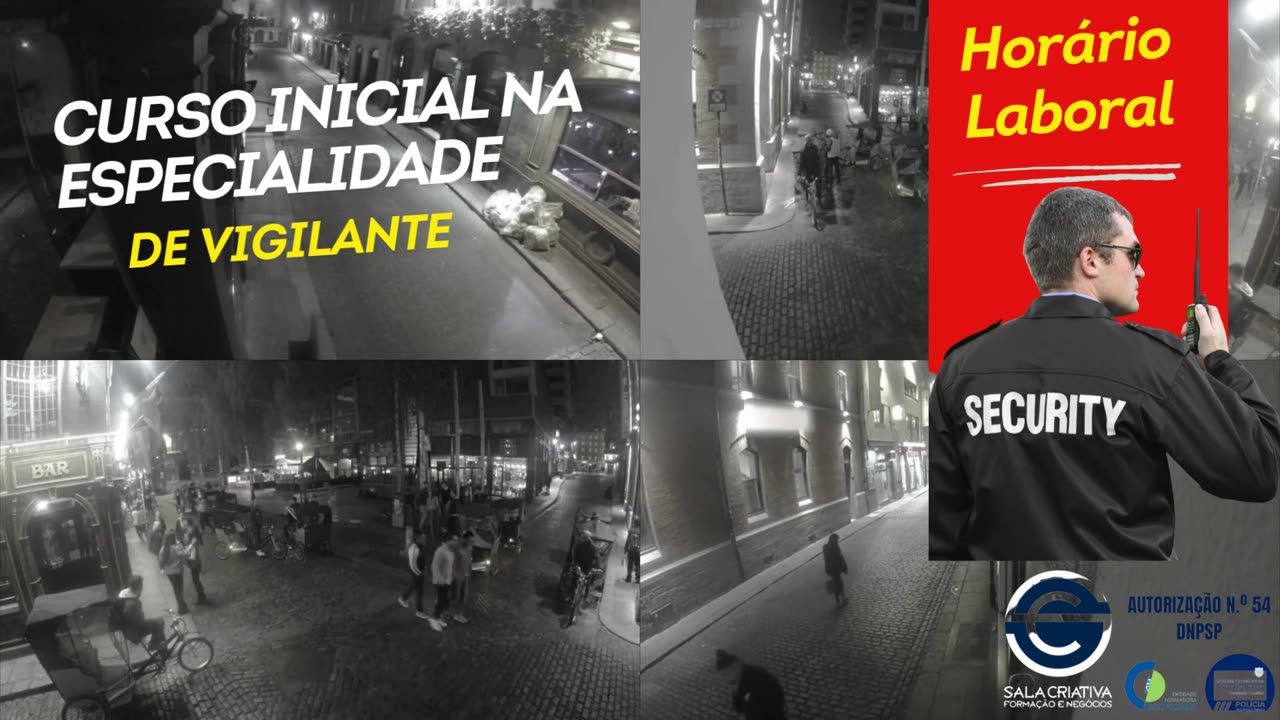 Curso Formação Vigilantes