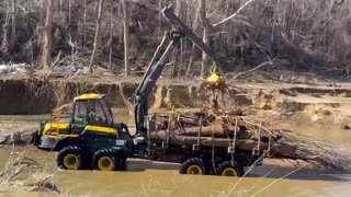 Army Corps Cleans Buncombe Waterways Post-FEMA Task