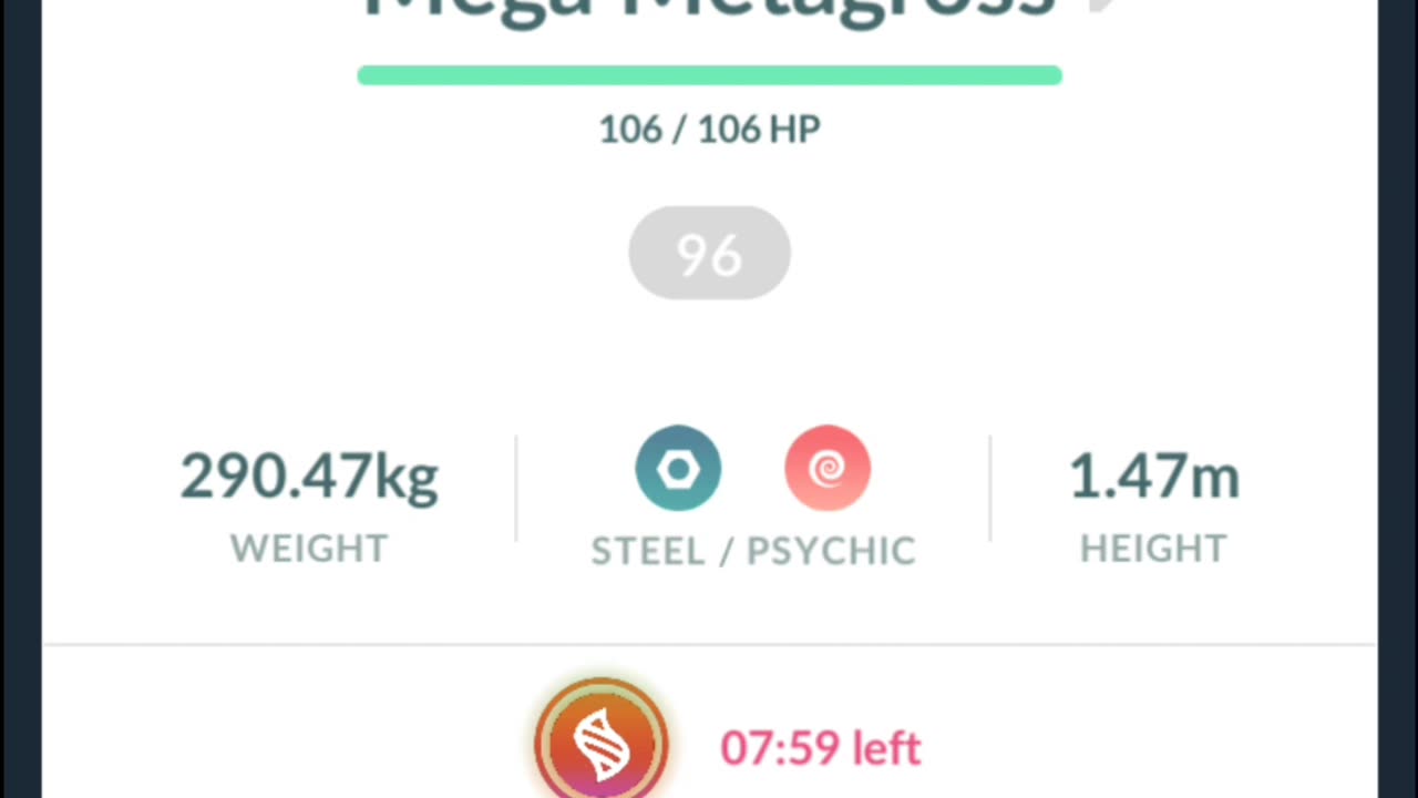 Pokemon Go Mega Evolution: Metagross