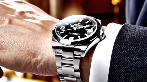 ROLEX EXPLORER 40 Black Dial Automatic Watch