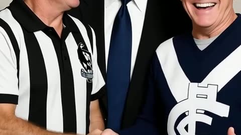 🚨 BREAKING: Trump Brokers Historic Peace Deal Between Collingwood and Carlton Fans